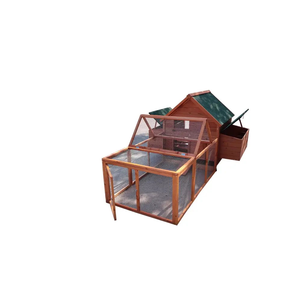 YES4PETS XL Chicken Coop Rabbit Hutch Ferret Cage Hen Chook Cat Kitten House With Run - Pet Care > Coops & Hutches >