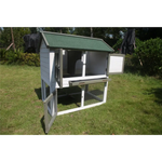 YES4PETS XL Double Storey Rabbit Hutch Guinea Pig Ferret Cage - Pet Care > Coops & Hutches > Small Animal Habitats &