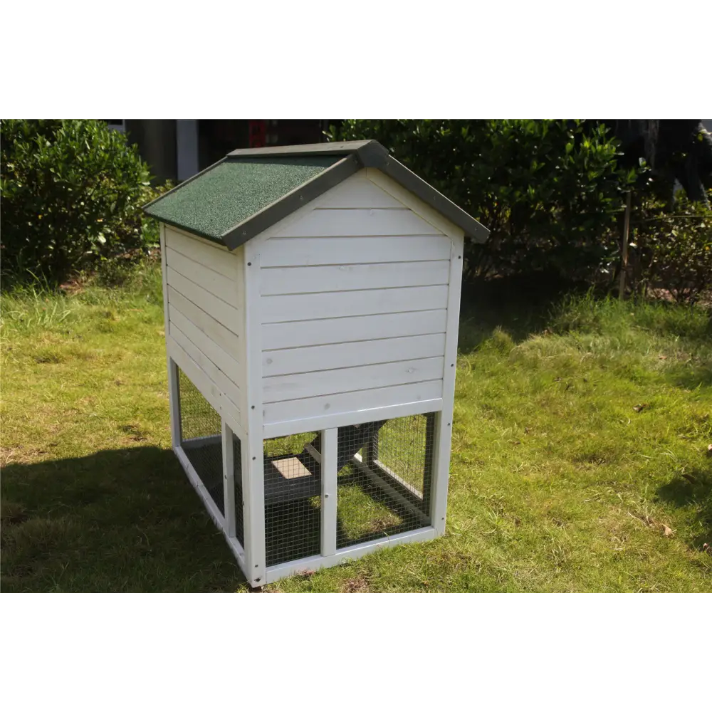 YES4PETS XL Double Storey Rabbit Hutch Guinea Pig Ferret Cage - Pet Care > Coops & Hutches > Small Animal Habitats &