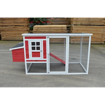 YES4PETS XL Ferret Guinea Pig Cat Cage Rabbit Hutch Chicken Coop 200x94x105 cm - Pet Care > Coops & Hutches > Small