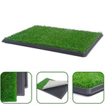 YES4PETS XL Indoor Dog Puppy Toilet Grass Training Mat Loo Pad Potty W 2 Grass - Pet Care > Dog Supplies > Dog Training