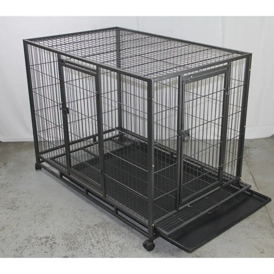 YES4PETS XL Pet Dog Cat Cage Metal Crate Kennel Portable Puppy Cat Rabbit House - Pet Care > Coops & Hutches > Small