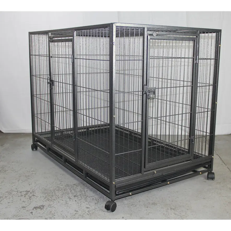 YES4PETS XL Pet Dog Cat Cage Metal Crate Kennel Portable Puppy Cat Rabbit House - Pet Care > Coops & Hutches > Small