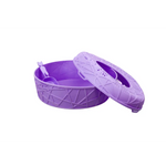 YES4PETS XL Portable Cat Toilet Litter Box Tray House with Scoop Purple - Pet Care > Cat Supplies > Cat Litter