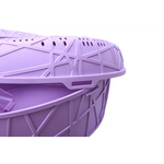 YES4PETS XL Portable Cat Toilet Litter Box Tray House with Scoop Purple - Pet Care > Cat Supplies > Cat Litter