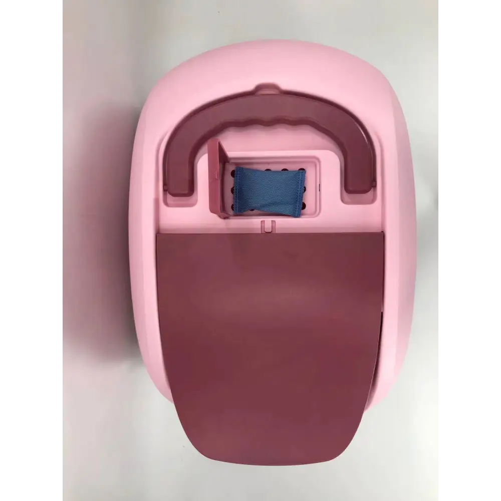 YES4PETS XL Portable Hooded Cat Toilet Litter Box Tray House with Charcoal Filter and Scoop Pink - Pet Care > Cat
