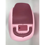 YES4PETS XL Portable Hooded Cat Toilet Litter Box Tray House with Charcoal Filter and Scoop Pink - Pet Care > Cat