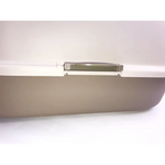 YES4PETS XL Portable Hooded Cat Toilet Litter Box Tray House w Charcoal Filter and Scoop Brown - Pet Care > Cat