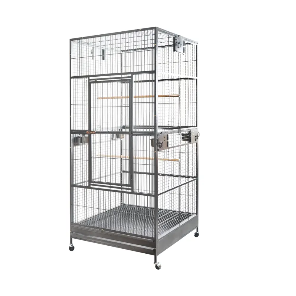YES4PETS XXL 203cm Macaw Parrot Aviary Bird Cat Pet Cage On Wheels - Pet Care > Bird > Bird Cages & Stands