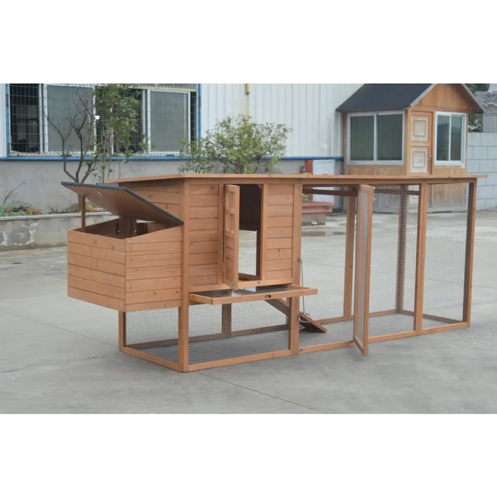 YES4PETS XXL 280cm Chicken Coop Guinea Pig Rabbit Hutch Ferret Cat Guinea Pig House - Pet Care > Coops & Hutches >