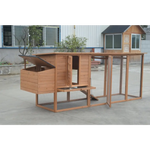 YES4PETS XXL 280cm Chicken Coop Guinea Pig Rabbit Hutch Ferret Cat Guinea Pig House - Pet Care > Coops & Hutches >