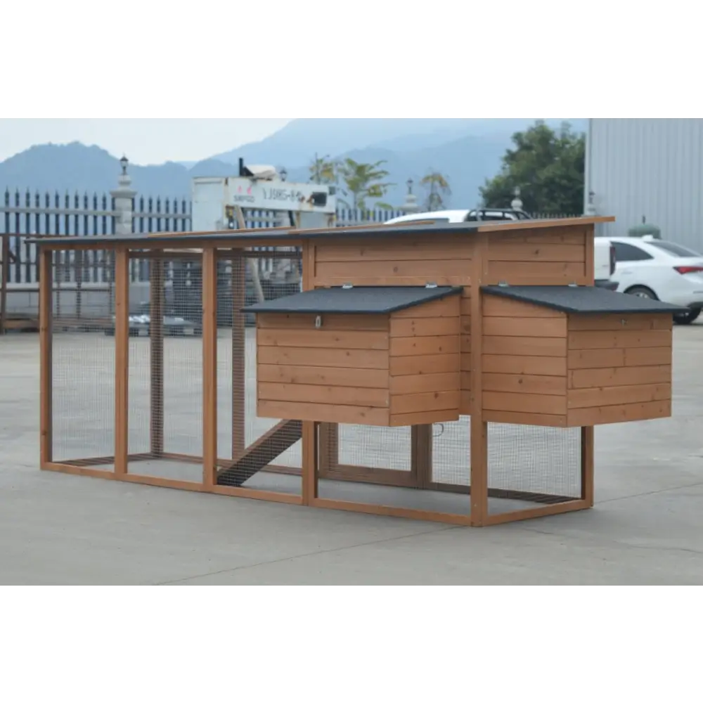 YES4PETS XXL 280cm Chicken Coop Guinea Pig Rabbit Hutch Ferret Cat Guinea Pig House - Pet Care > Coops & Hutches >