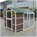 YES4PETS XXL Aviary Pigeon Bird Cage Wooden Outdoor House Pigeon Breeding Cage - Pet Care > Bird > Bird Cages & Stands