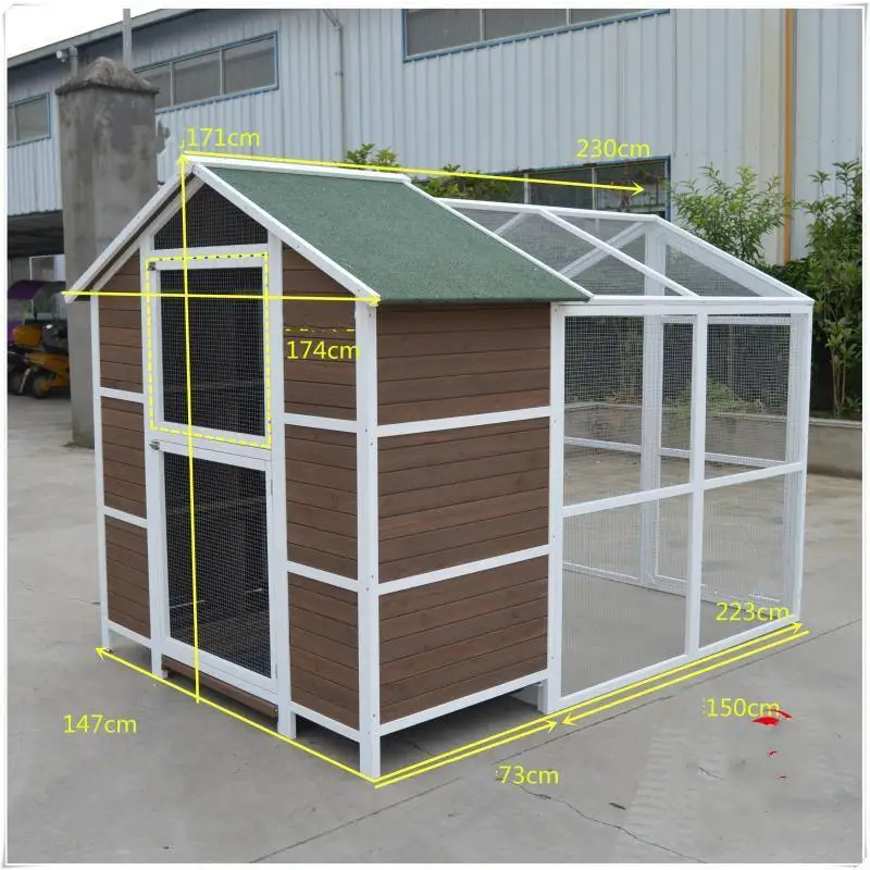 YES4PETS XXL Aviary Pigeon Bird Cage Wooden Outdoor House Pigeon Breeding Cage - Pet Care > Bird > Bird Cages & Stands