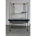 YES4PETS XXL Bird Cage Parrot Gym Toy Stand With Swing Ladders On Wheels - Pet Care > Bird > Bird Cages & Stands