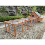 YES4PETS XXL Chicken Coop Rabbit Hutch Ferret Cage Hen Chook Cat Kitten House With Run - Pet Care > Coops & Hutches >