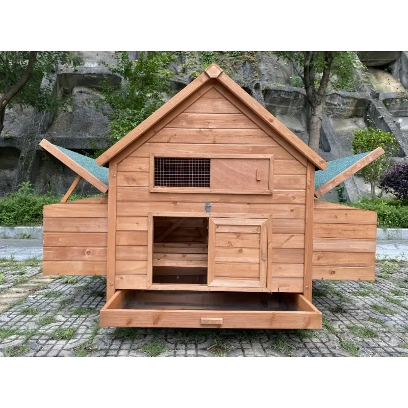 YES4PETS XXL Chicken Coop Rabbit Hutch Ferret Cage Hen Chook Cat Kitten House With Run - Pet Care > Coops & Hutches >