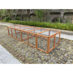 YES4PETS XXL Chicken Coop Rabbit Hutch Ferret Cage Hen Chook Cat Kitten House With Run - Pet Care > Coops & Hutches >