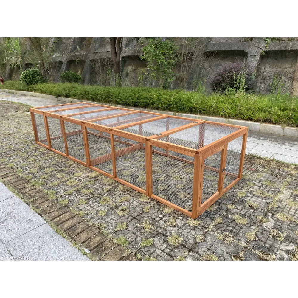 YES4PETS XXL Chicken Coop Rabbit Hutch Ferret Cage Hen Chook Cat Kitten House With Run - Pet Care > Coops & Hutches >