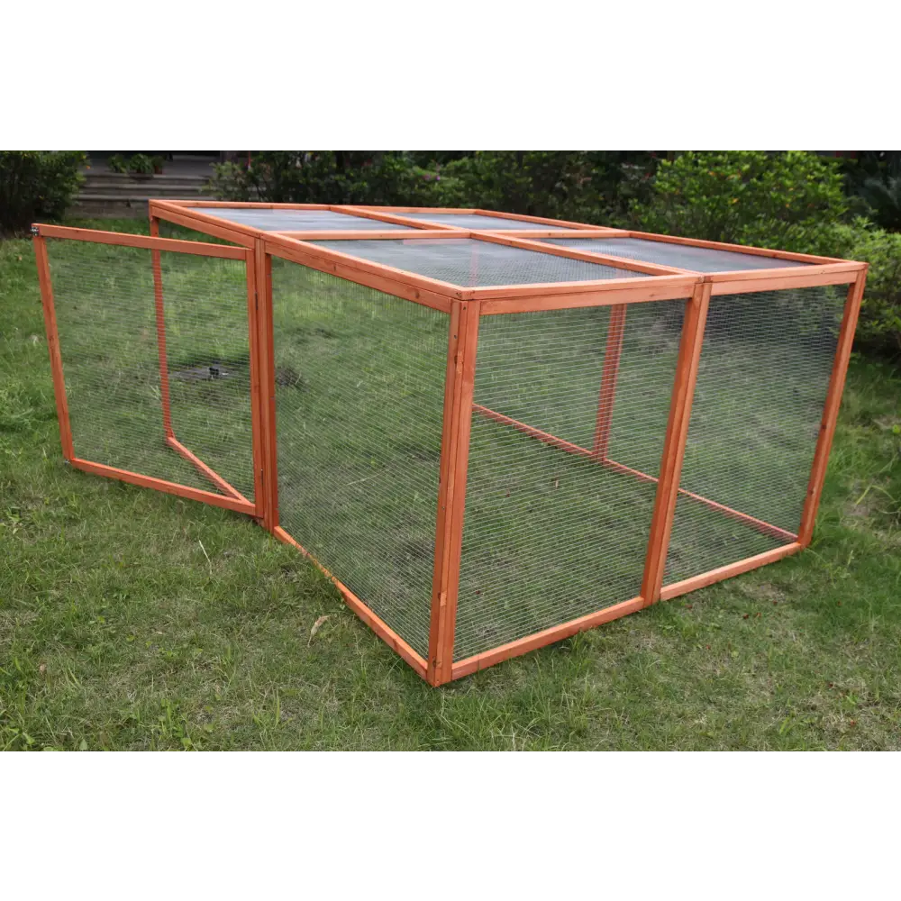 YES4PETS XXL Chicken Coop Run Guinea Pig Cat Cage Villa Extension Rabbit Hutch House Pen - Pet Care > Coops & Hutches >
