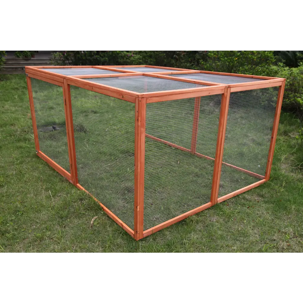 YES4PETS XXL Chicken Coop Run Guinea Pig Cat Cage Villa Extension Rabbit Hutch House Pen - Pet Care > Coops & Hutches >