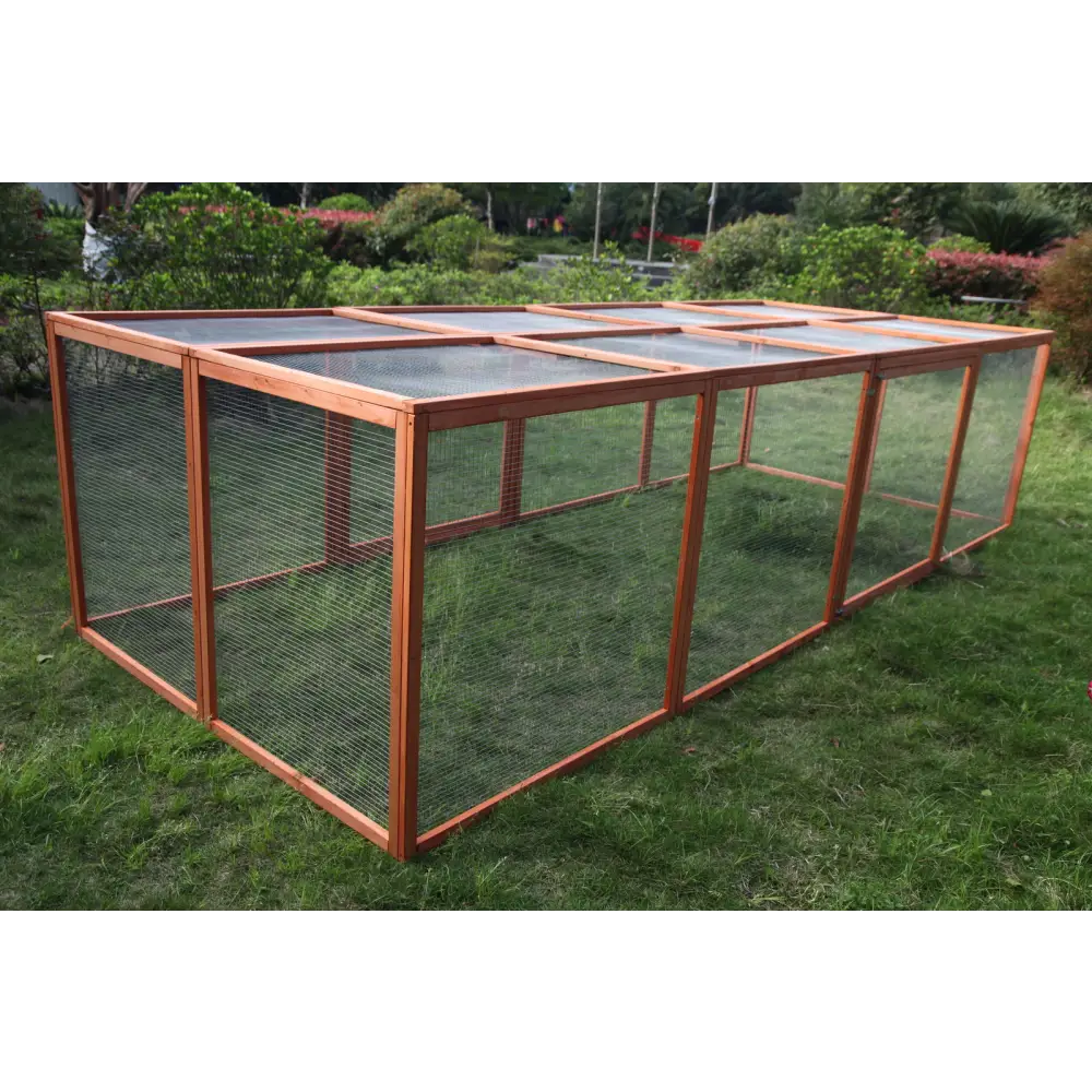 YES4PETS XXL Chicken Coop Run Guinea Pig Cat Cage Villa Extension Rabbit Hutch House Pen - Pet Care > Coops & Hutches >