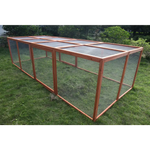 YES4PETS XXL Chicken Coop Run Guinea Pig Cat Cage Villa Extension Rabbit Hutch House Pen - Pet Care > Coops & Hutches >