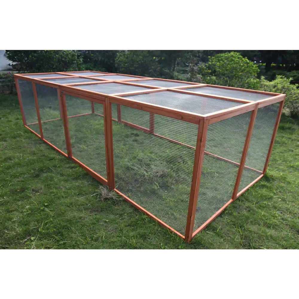 YES4PETS XXL Chicken Coop Run Guinea Pig Cat Cage Villa Extension Rabbit Hutch House Pen - Pet Care > Coops & Hutches >