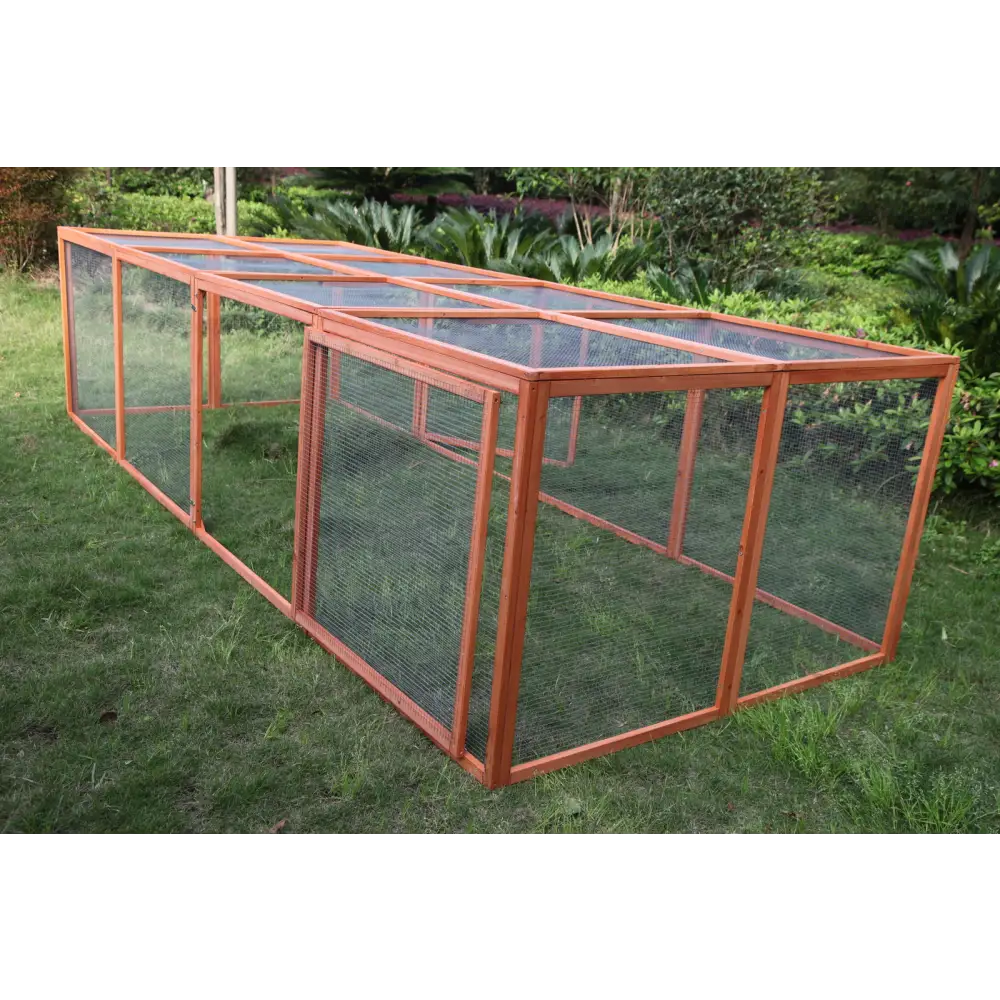 YES4PETS XXL Chicken Coop Run Guinea Pig Cat Cage Villa Extension Rabbit Hutch House Pen - Pet Care > Coops & Hutches >