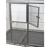 YES4PETS XXL Pet Dog Cat Cage Metal Crate Kennel Portable Puppy Cat Rabbit House - Pet Care > Coops & Hutches > Small