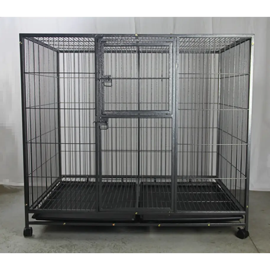 YES4PETS XXL Pet Dog Cat Parrot Cage Metal Crate Kennel Portable Puppy Cat Rabbit House - Pet Care > Coops & Hutches >