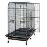 YES4PETS XXXL 185 cm Bird Cage Pet Parrot Aviary Perch Castor Wheel Removable Divider - Pet Care > Bird > Bird Cages &