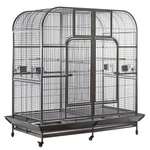 YES4PETS XXXL 185 cm Bird Cage Pet Parrot Aviary Perch Castor Wheel Removable Divider - Pet Care > Bird > Bird Cages &