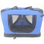 YES4PETS XXXL Portable Foldable Pet Dog Cat Puppy Soft Crate-Blue - Pet Care > Cat Supplies > Cat Carriers & Crates