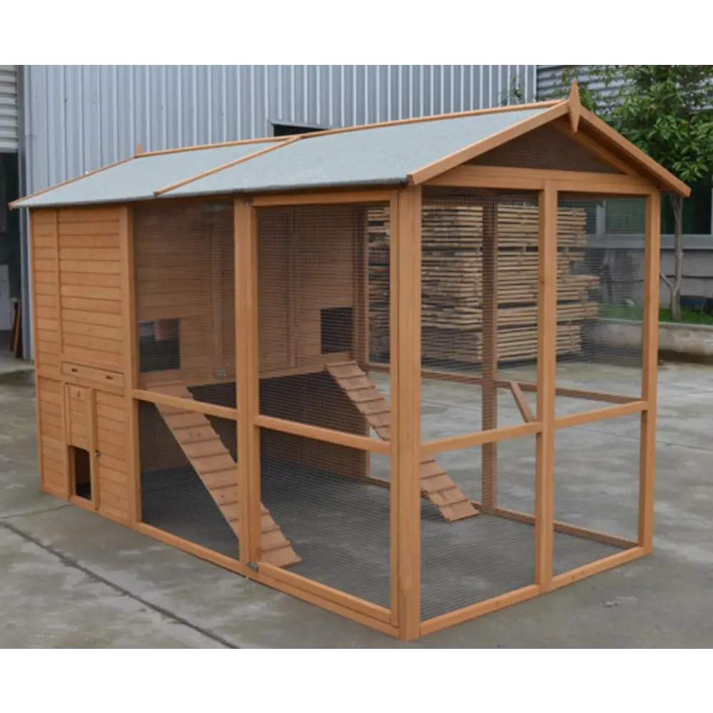 YES4PETS XXXL Walk-in Chicken Coop Rabbit Guinea Pig Hutch Ferret Hen House - Pet Care > Coops & Hutches > Small Animal