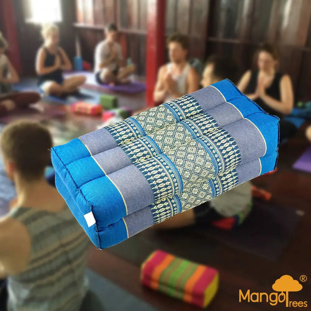 Yoga Block Meditation Cushion Blue - Home & Garden > Decor