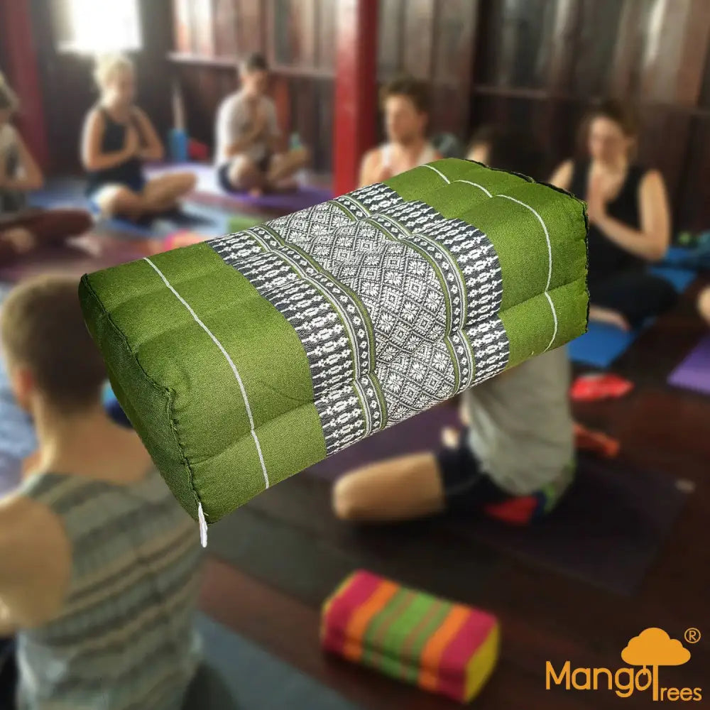 Yoga Block Meditation Cushion Green - Home & Garden > Decor