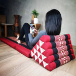 Yoga Thai relaxation Jumbo size cushions 3-Fold Zafu Meditation Cushion Set-100% Kapok Fibre XL JUMBO size - Furniture