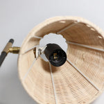 Yvette Rattan Table Lamp - Home & Garden > Lighting
