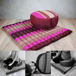 Zafu & Zabuton Meditation Set Pink - Home & Garden > Decor