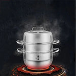 Zhang Xiao Quan 28cm 3-Tier Steamer - Home & Garden > Kitchenware