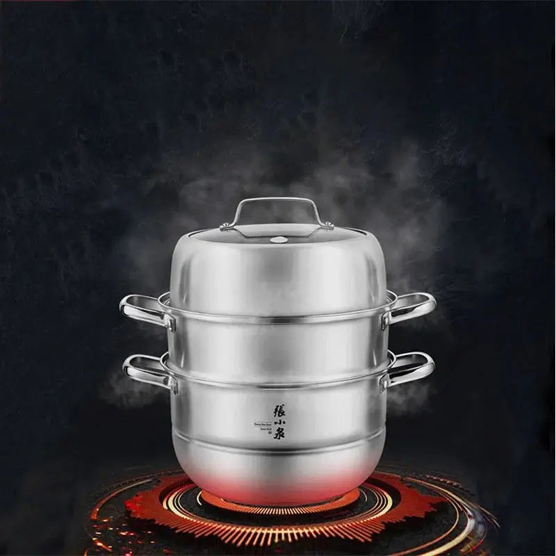 Zhang Xiao Quan 28cm 3-Tier Steamer - Home & Garden > Kitchenware