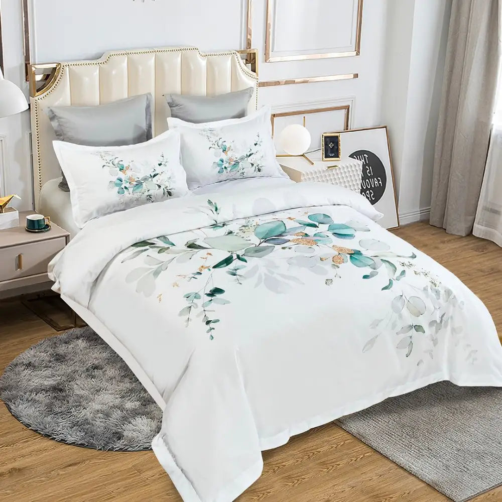 Zinya Quilt Cover Set - Super King Size - Home & Garden > Bedding