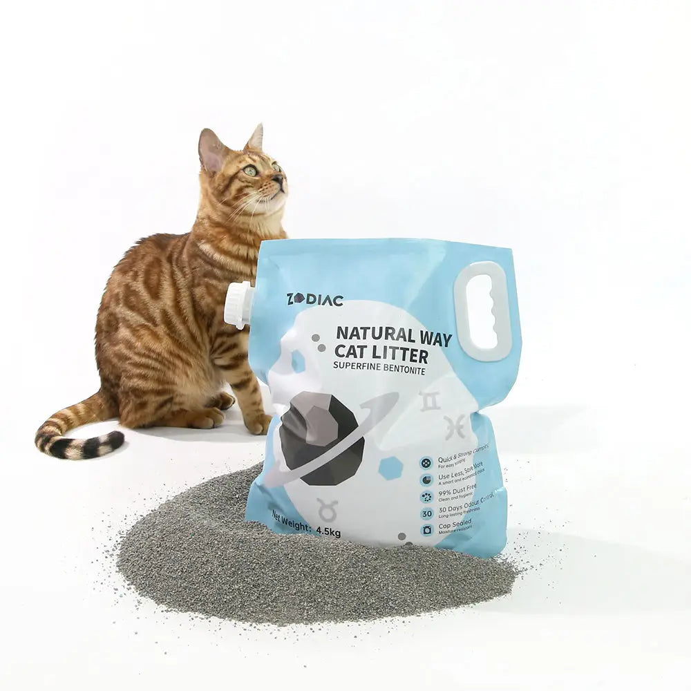 ZODIAC Natural Way Superfine Bentonite Cat Litter 4.5Kg - Pet Care > Cat Supplies > Cat Litter