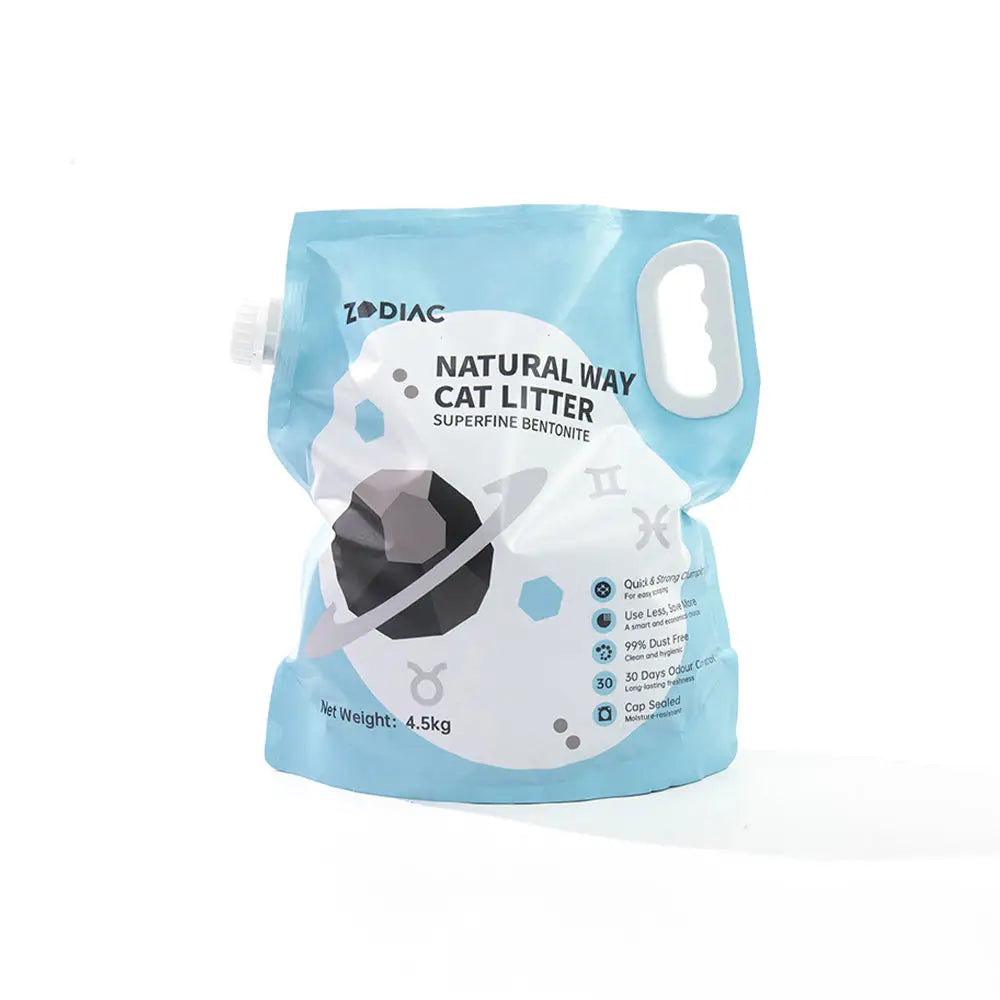 ZODIAC Natural Way Superfine Bentonite Cat Litter 4.5Kg - Pet Care > Cat Supplies > Cat Litter