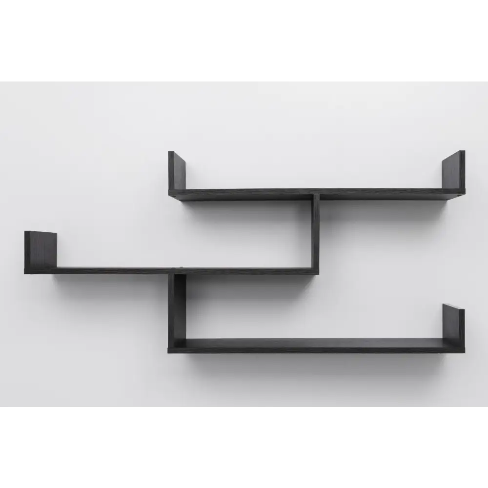 ZURICH MULTI LEVEL SHELF KIT (NORDIC ASH) - Furniture > Living Room