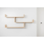ZURICH MULTI LEVEL SHELF KIT (OAK) - Furniture > Living Room