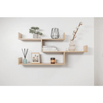 ZURICH MULTI LEVEL SHELF KIT (OAK) - Furniture > Living Room